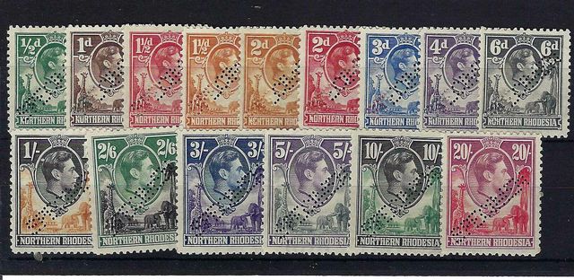 Image of Northern Rhodesia/Zambia 25S/45S LMM
